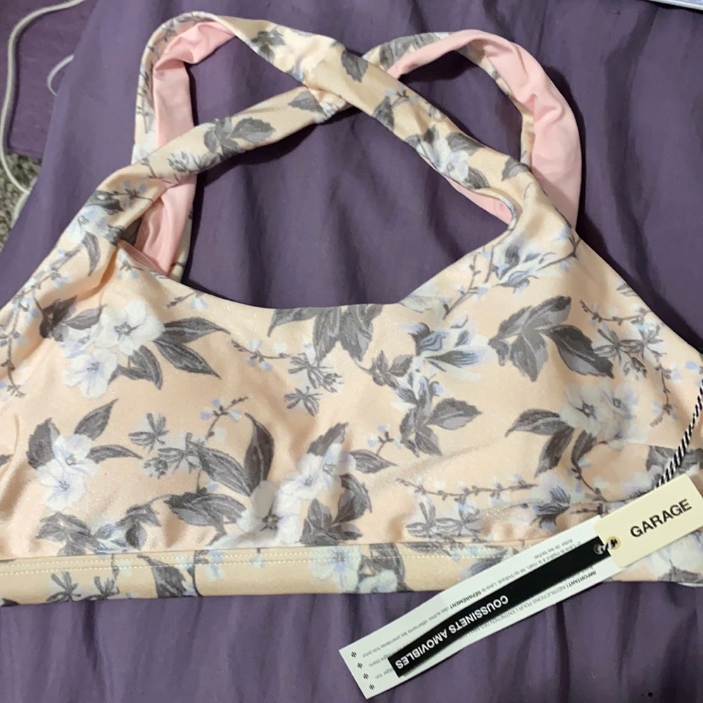 garage bathing suit top